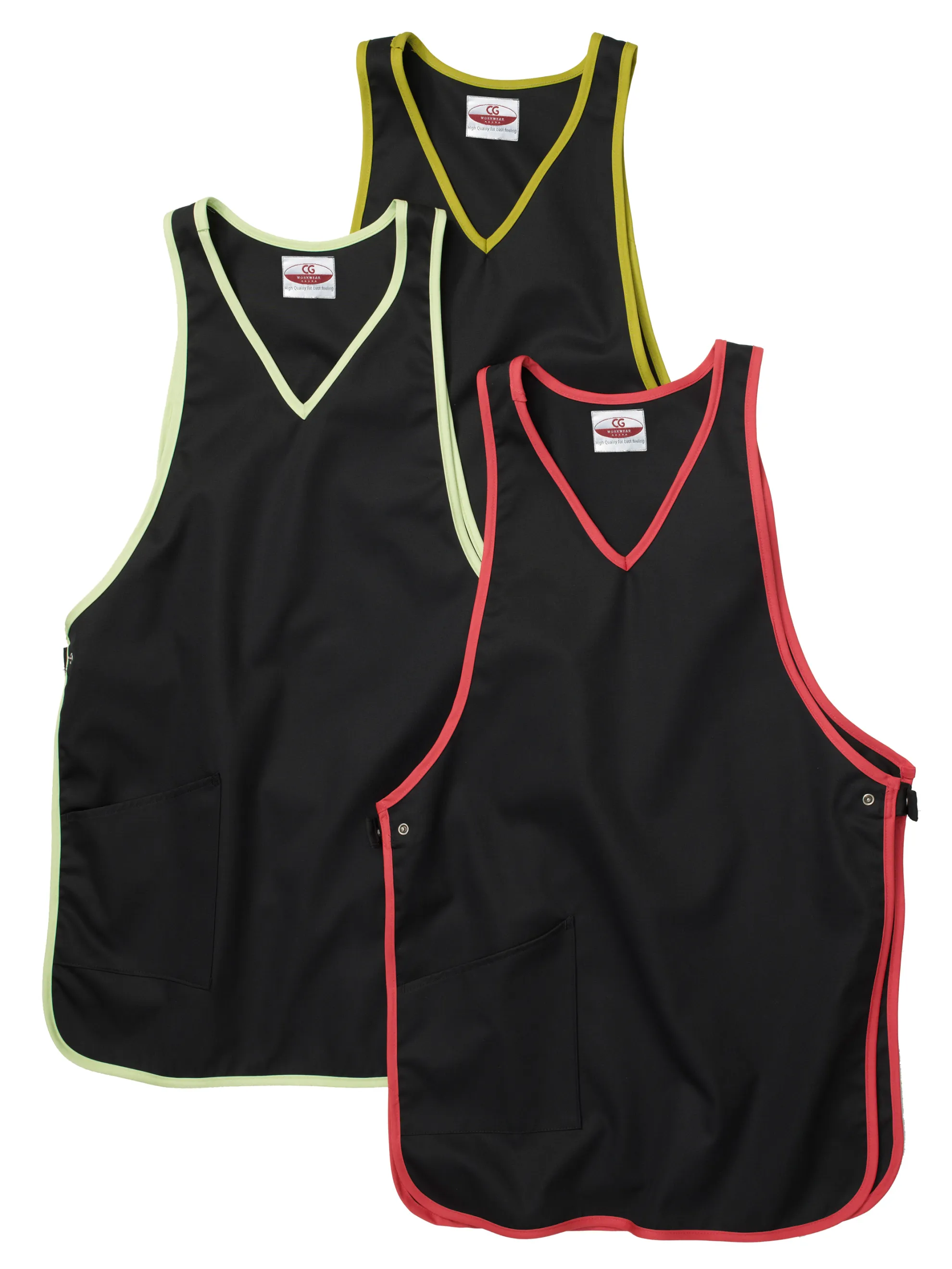 Prezza Lady Classic - Kasack - schwarz rot